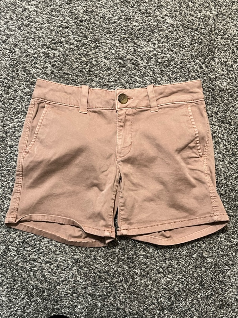 🔥 American Eagle Midi Shorts Dusty Rose - Picture 5 of 7